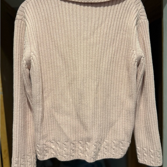 Burton pink knit cardigan very good condition light bubblegum pink - Picture 2 of 2